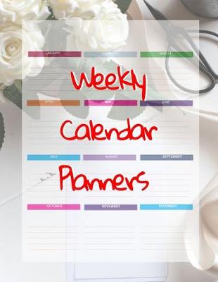 Book cover for Weekly Calendar Planners