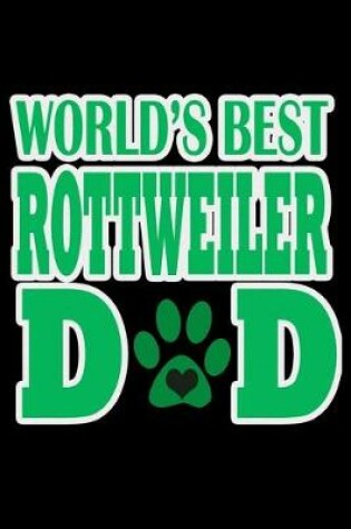 Cover of World's Best Rottweiler Dad