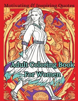 Book cover for Adult Coloring Book For Women