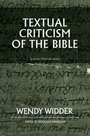 Cover of Textual Criticism of the Bible