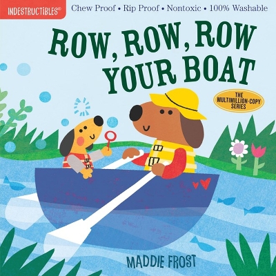 Book cover for Indestructibles: Row, Row, Row Your Boat