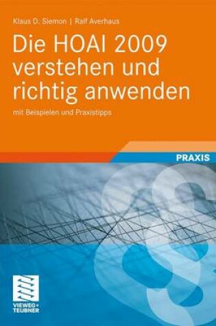 Cover of Die Hoai 2009 Verstehen Und Richtig Anwenden