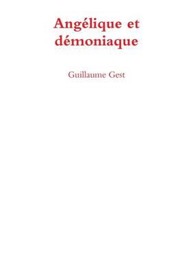 Book cover for Angelique Et Demoniaque