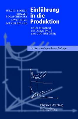 Book cover for Einf Hrung in Die Produktion