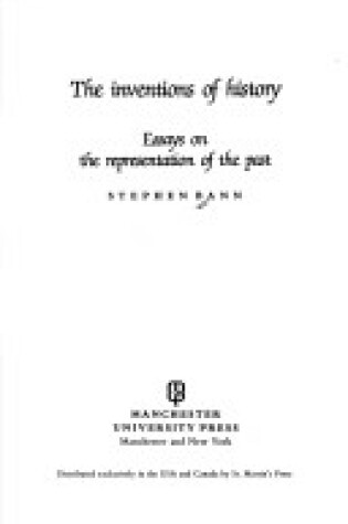 Cover of The Inventions of History