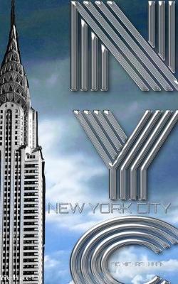 Book cover for New York City Chrysler Building Sir Michael Writing Drawing Journal