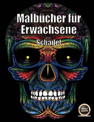 Book cover for Malbucher fur Erwachsene (Schadel)