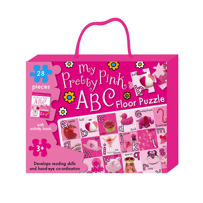 Book cover for My Pretty Pink ABC Floor Puzzle