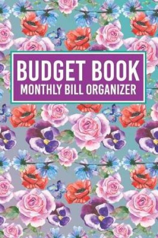 Cover of Budget Book Monthly Bill Organizer