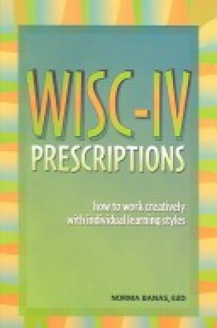 Cover of WISC-IV Prescriptions