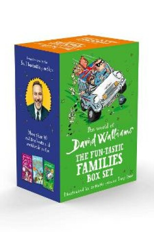 Cover of The World of David Walliams: Fun-Tastic Families Box Set