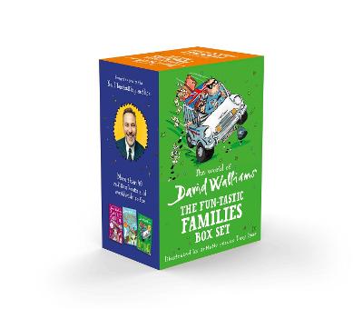 Book cover for The World of David Walliams: Fun-Tastic Families Box Set