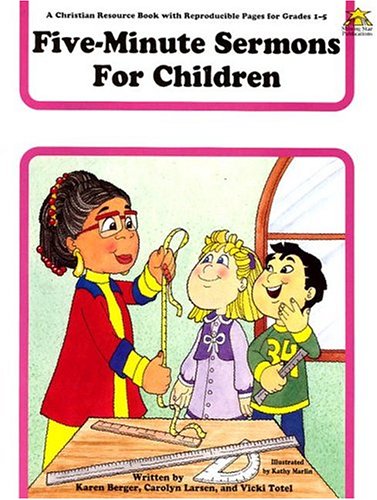 Book cover for Five-Minute Sermons for Children