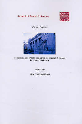 Book cover for Temporary Employment Among the EU Migrants (Eastern Europeans) in Britain