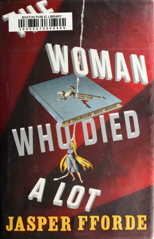 Book cover for The Woman Who Died a Lot