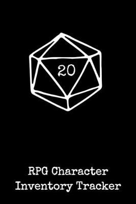 Book cover for RPG Character Inventory Tracker