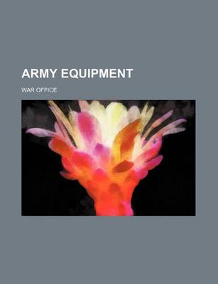 Book cover for Army Equipment