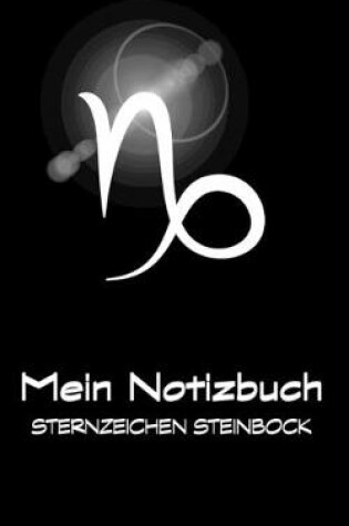 Cover of Mein Notizbuch - Sternzeichen Steinbock