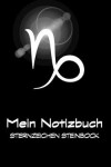 Book cover for Mein Notizbuch - Sternzeichen Steinbock