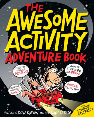 Book cover for The Awesome Activity Adventure Book