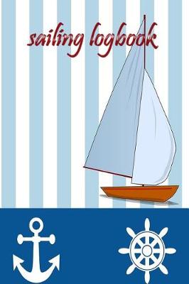 Book cover for sailing logbook