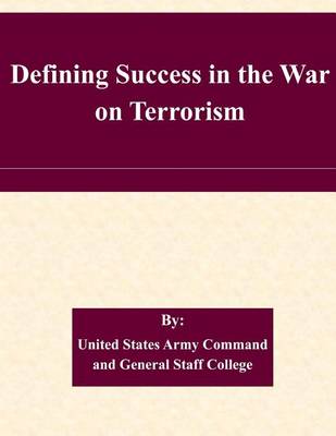 Book cover for Defining Success in the War on Terrorism