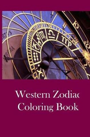 Cover of Western Zodiac Coloring Book