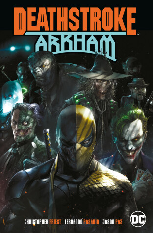 Book cover for Deathstroke: Arkham