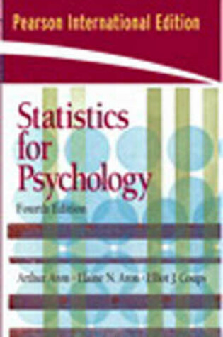 Cover of Valuepack:Statistics for Psychology:Int Ed/SPSS for Windows Step-by-Step:A Simple Guide & Reference 14.0 Update/Introduction to Research Methods in Psychology