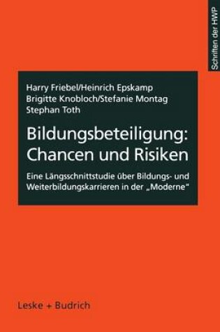 Cover of Bildungsbeteiligung: Chancen und Risiken