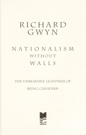 Book cover for Nationalism Without Walls