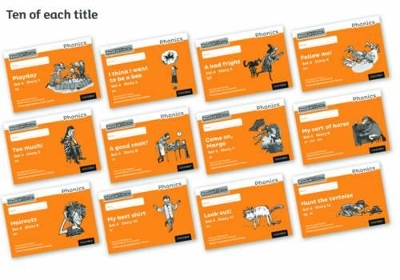 Book cover for Read Write Inc. Phonics: Orange Set 4 Core Black & White Storybooks (Pack of 120)