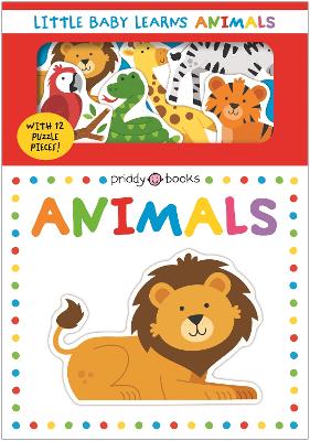 Book cover for Little Baby Learns Animals UK edition