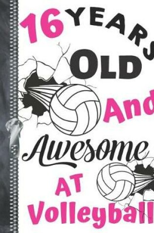 Cover of 16 Years Old And Awesome At Volleyball