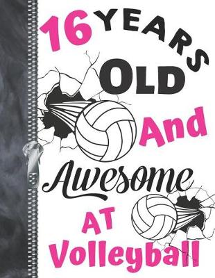 Book cover for 16 Years Old And Awesome At Volleyball