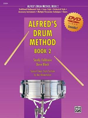 Book cover for Alfred'S Drum Method, Book 2