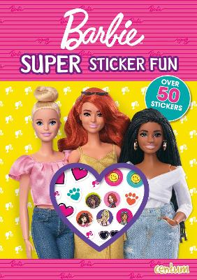 Book cover for Super Barbie Sticker Fun