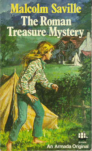 Book cover for Roman Treasure Mystery