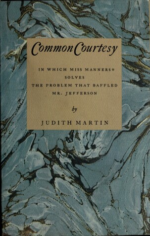 Book cover for Common Courtesy