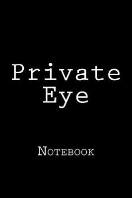 Book cover for Private Eye