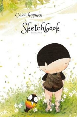 Cover of Collect happiness sketchbook(Drawing & Writing)( Volume 10)(8.5*11) (100 pages)