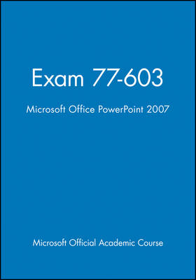 Book cover for Exam 77-603, High School Version