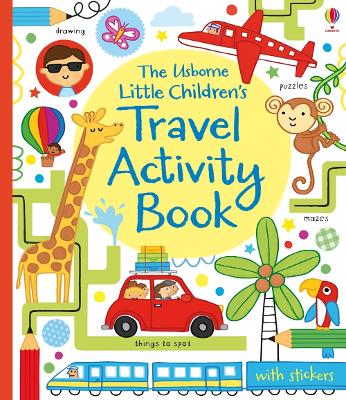 Book cover for Little Children's Travel Activity Book