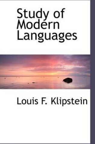 Cover of Study of Modern Languages