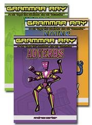 Book cover for Grammar Ray: A Graphic Guide to Grammar