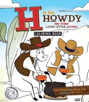 Book cover for H Is for Howdy: The Coloring Book