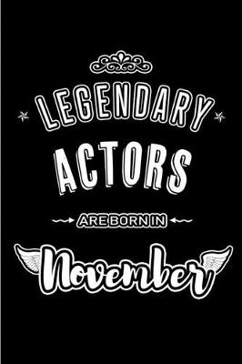 Book cover for Legendary Actors are born in November