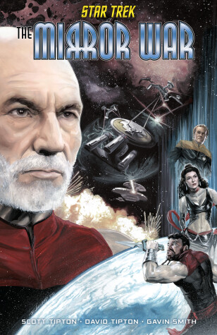 Book cover for Star Trek: The Mirror War