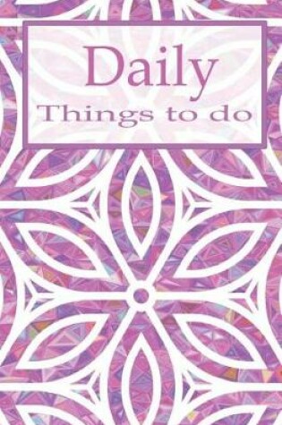 Cover of Daily things to do