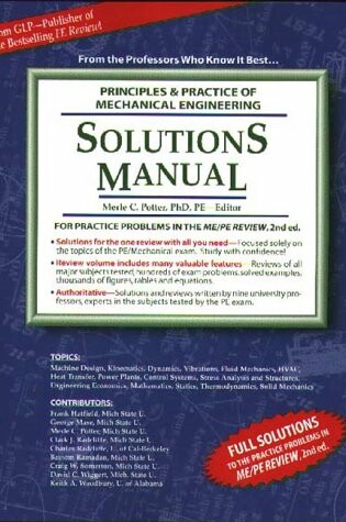 Cover of Solutions Manual